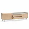 Mueble TV Roble Gris Claro VALLEY Top Mueble 2