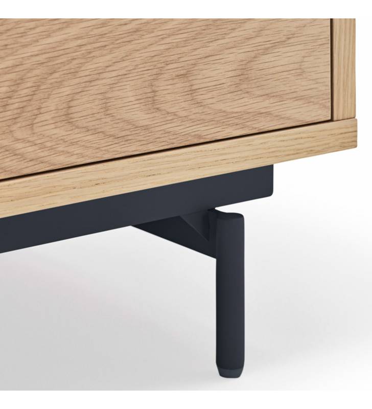 Mueble TV Roble Azul Oscuro VALLEY Detalle Top Mueble 2