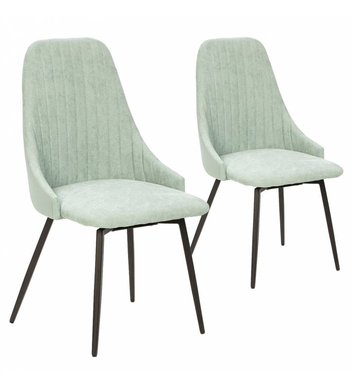 Pack 2 Sillones Giratorios Turquesa Elena Topmueble