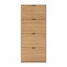 Zapatero Roble 4 Puertas Rachele Top Mueble 3