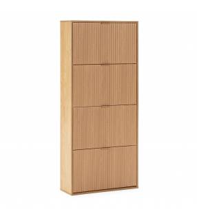 Mueble Zapatero 4 Puertas Layla Top Mueble