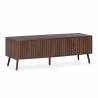 Mueble TV 130 cm Nogal 3 Puertas Layla Topmueble