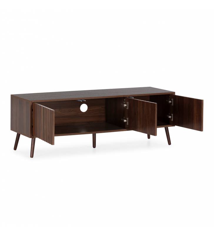 Mueble TV 130 cm Nogal 3 Puertas Layla Topmueble 2