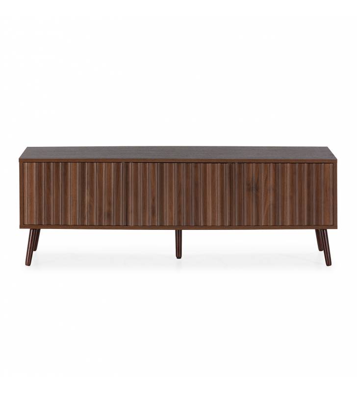 Mueble TV 130 cm Nogal 3 Puertas Layla Topmueble 3