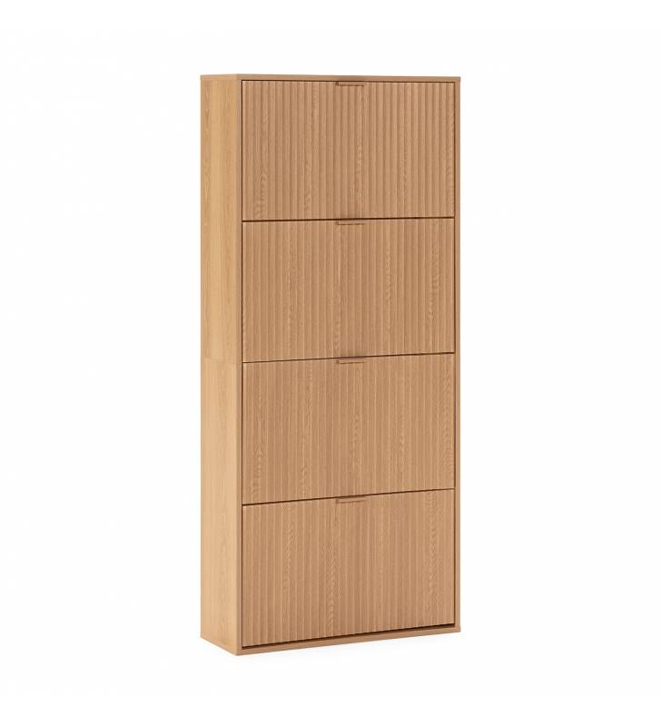 Mueble Zapatero 4 Puertas Layla Top Mueble
