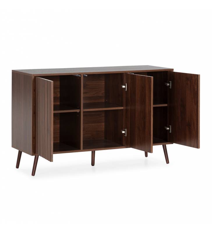 Aparador Nogal 3 Puertas Layla Topmueble 2