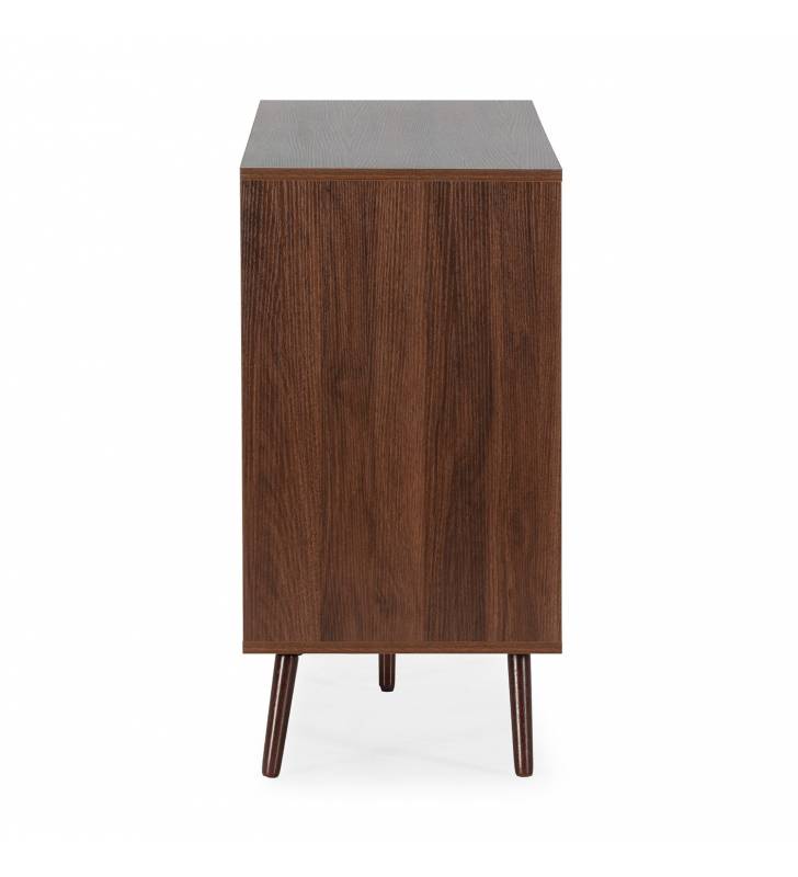 Aparador Nogal 3 Puertas Layla Top Mueble 4