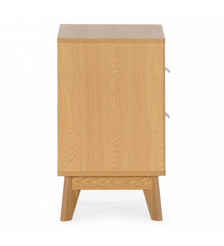 Mesita de Noche Roble 45 cm Himma Top Mueble 4