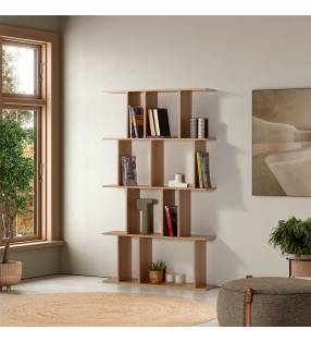 Estantería Decorativa Salón Roble Akane Top Mueble Ambiente