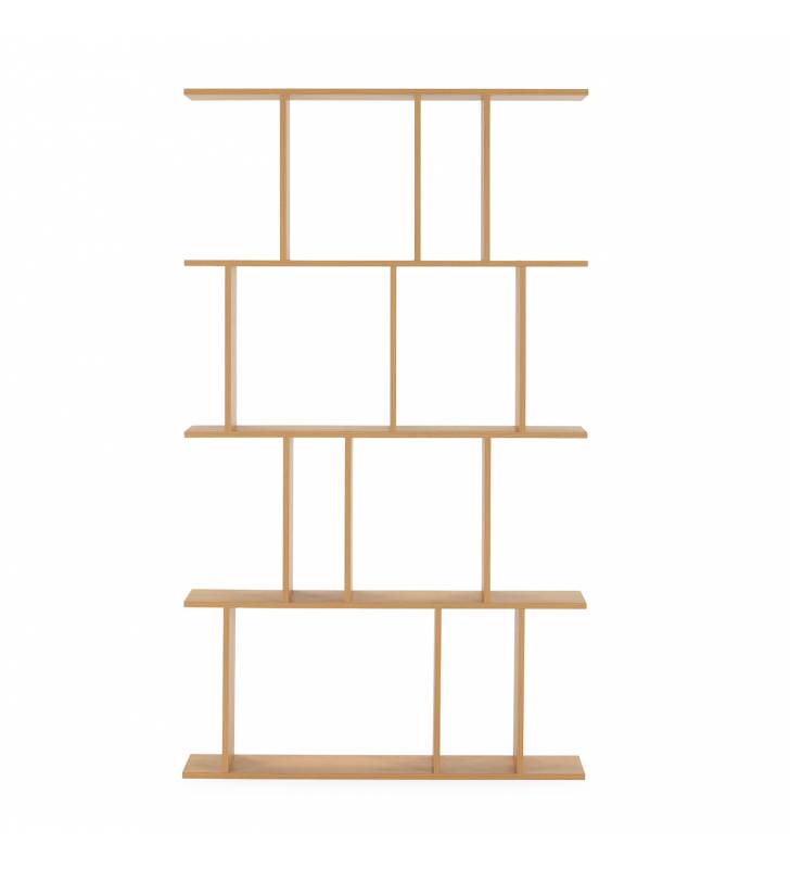 Estantería Decorativa Salón Roble Akane Top Mueble 2