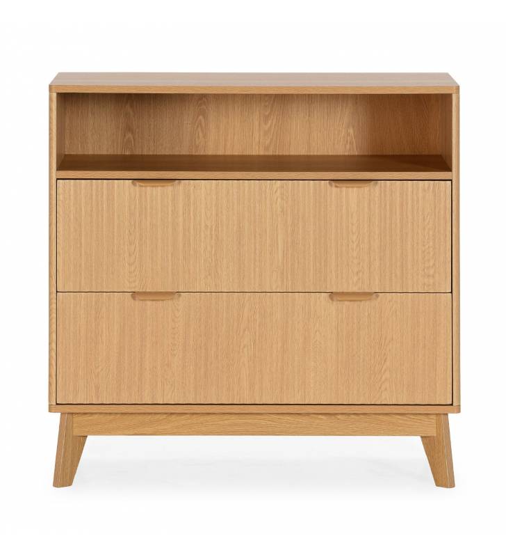 Cómoda Dormitorio Roble Himma Top Mueble 3