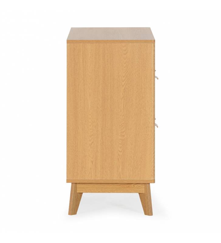 Cómoda Dormitorio Roble Himma Top Mueble 4