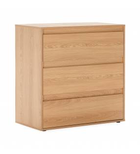 Cómoda Roble 3 Cajones Tora Top Mueble