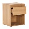 Mesita de Noche Roble Tora Top Mueble 2