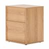 Mesita de Noche Roble Tora Top Mueble 5