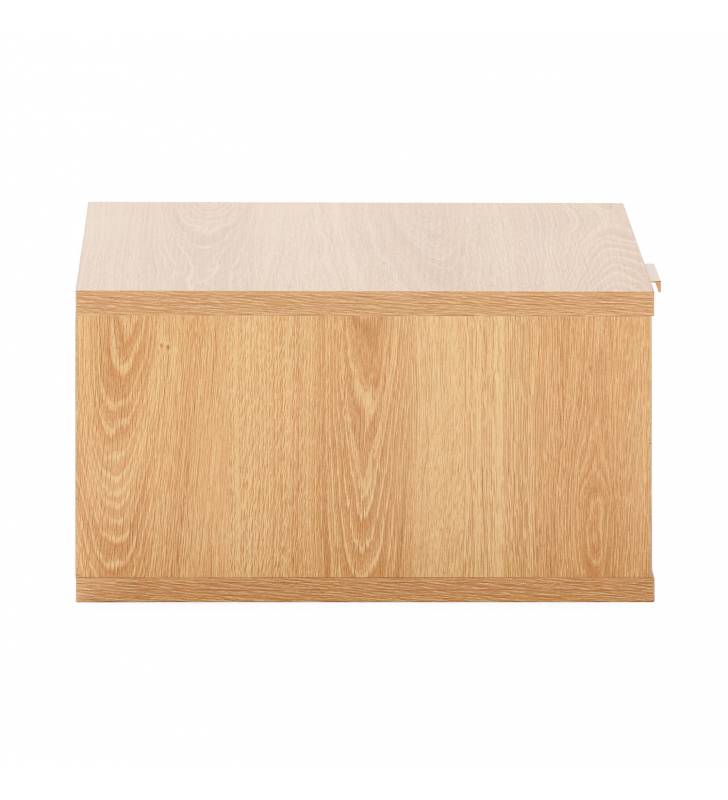 Mesita de Noche Flotante Roble Layla Top Mueble 4