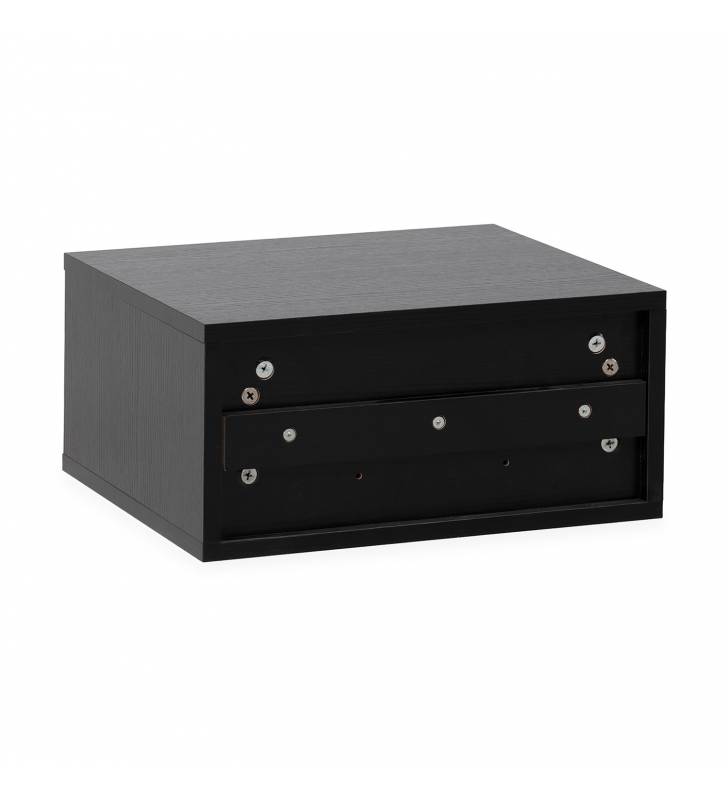 Mesita de Noche Flotante Negro Layla Top Mueble 5