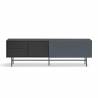 Mueble TV Puerta Corredera Gris Antracita Nube Top Mueble 3
