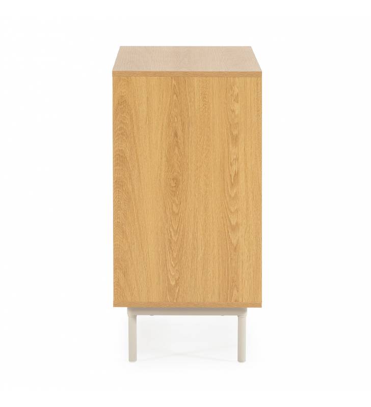 Cómoda Dormitorio Roble Gris Kamila Top Mueble 4