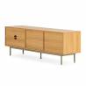 Mueble Tv 140 cm Roble Verde Kamila Top Mueble 5