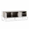 Mueble TV Roble Gris Kamila Top Mueble Dimensiones