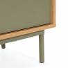 Aparador Salón Roble Verde Kamila Top Mueble Detalle