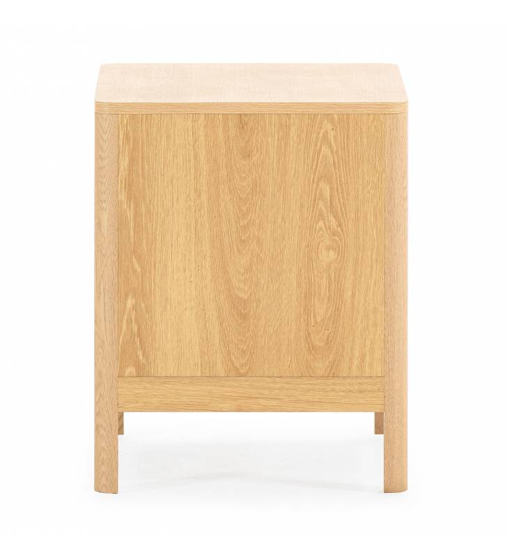 Mesita de Noche 45 cm Roble Verde Nassaua Top Mueble 4