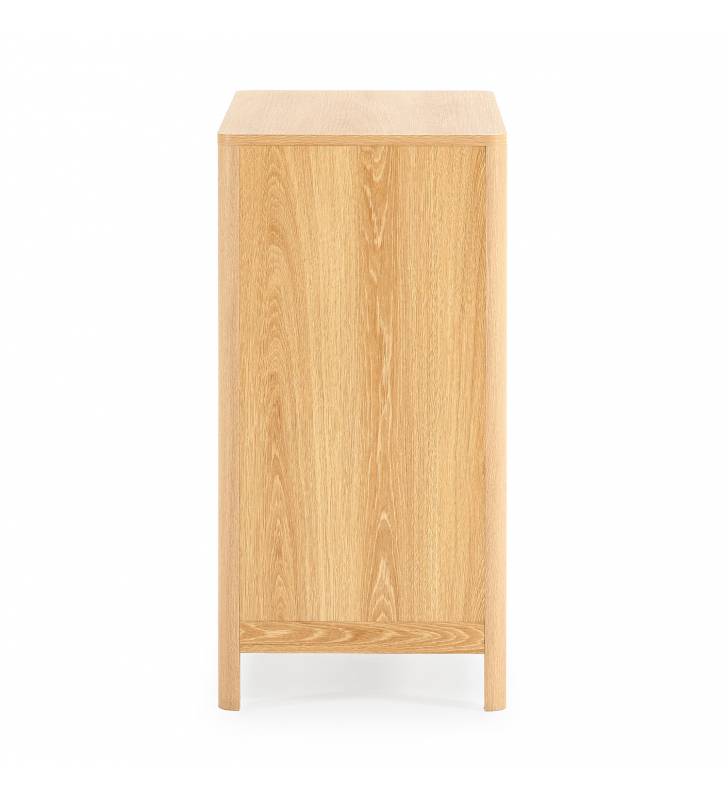 Cómoda 80 cm ancho Roble Verde Nassaua Top Mueble 4