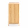 Cómoda 80 cm ancho Roble Verde Nassaua Top Mueble 4