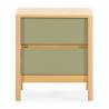 Mesita de Noche Roble Verde Nassaua Top Mueble 3