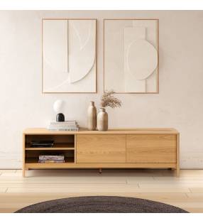 Mueble TV 160 cm Roble Nassaua Top Mueble Ambiente