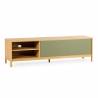 Mueble TV 160 cm Roble Verde Nassaua Top Mueble