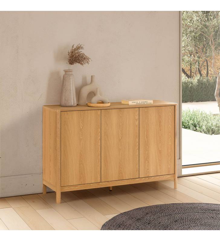 Aparador 120 cm Roble Nassaua Top Mueble Ambiente