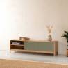 Mueble TV Roble Verde Nassaua Top Mueble Ambiente