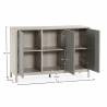 Aparador Salón Roble Verde Nassaua Top Mueble Dimensiones