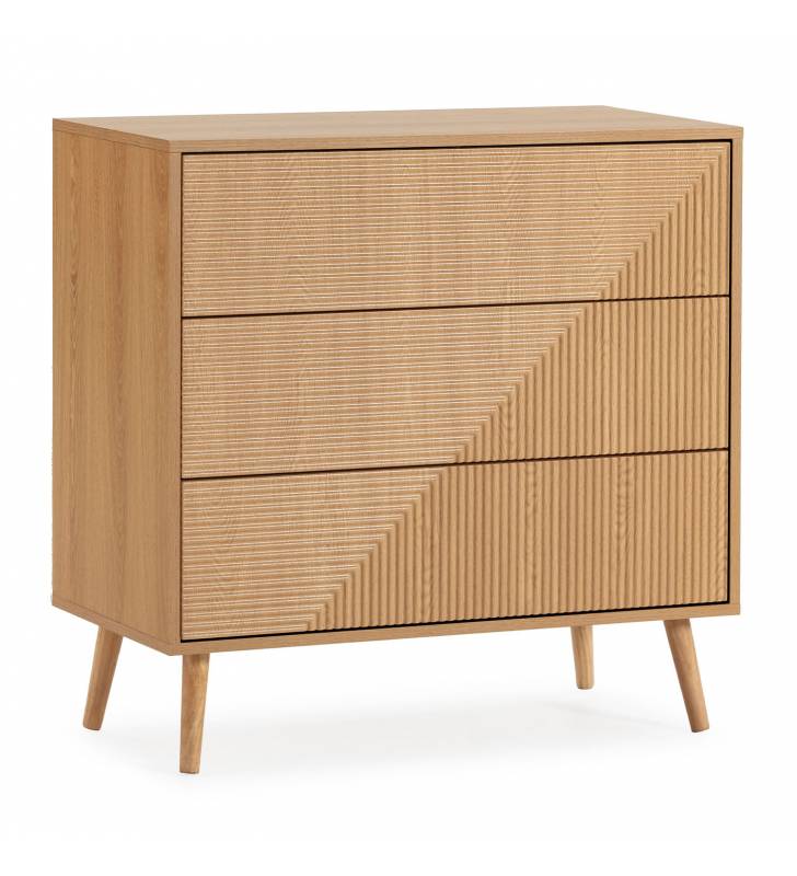 Cómoda Roble Louise Top Mueble