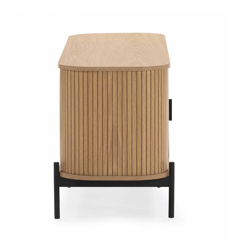Mueble TV Puertas Correderas Roble Carolina Top Mueble 4