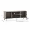 Mueble TV Puertas Correderas Roble Carolina Top Mueble Dimensiones