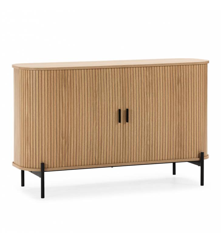 Aparador Puertas Correderas Roble Carolina Top Mueble
