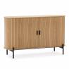 Aparador Puertas Correderas Roble Carolina Top Mueble