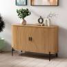 Aparador Puertas Correderas Roble Carolina Top Mueble Ambiente