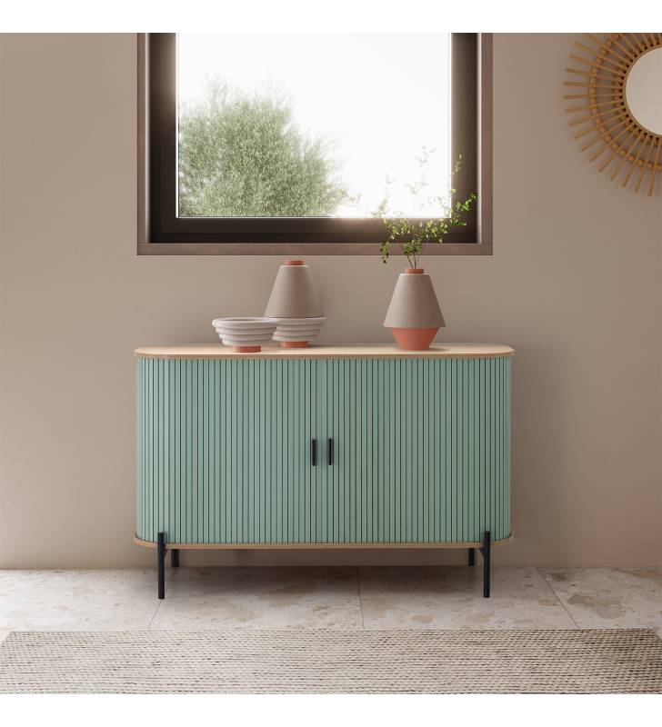 Aparador 120 cm Aguamarina Carolina Top Mueble Ambiente