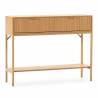 Consola Recibidor Roble Layla Top Mueble