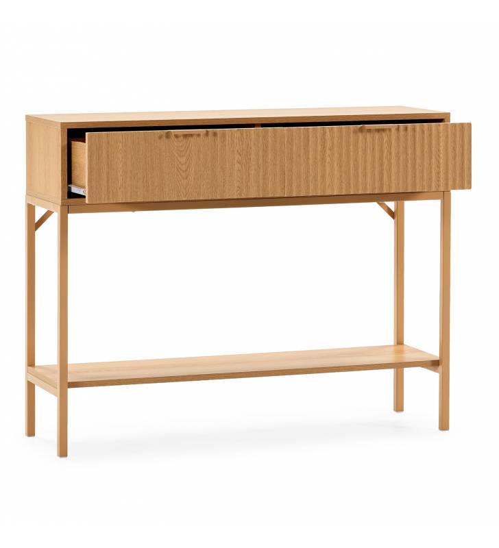 Consola Recibidor Roble Layla Top Mueble 2