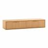 Consola Suspendida Recibidor Roble Layla Top Mueble