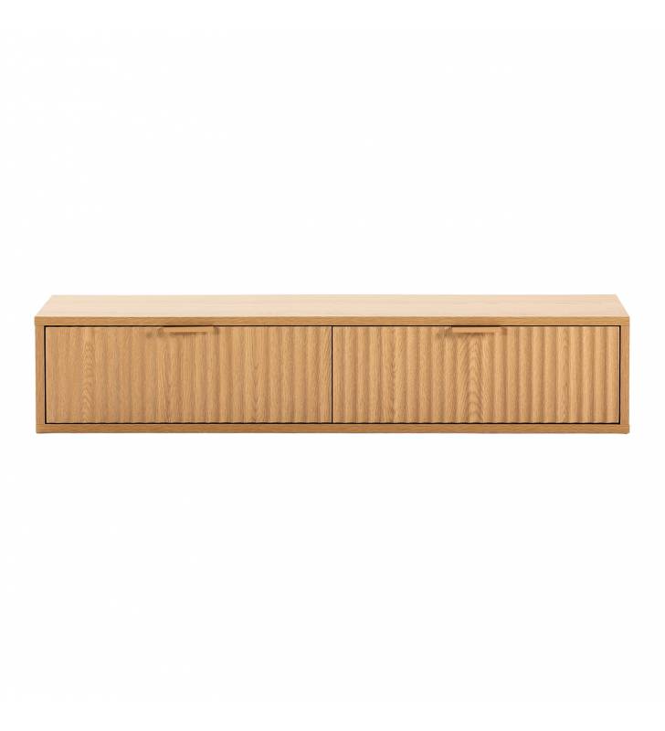 Consola Suspendida Recibidor Roble Layla Top Mueble 3