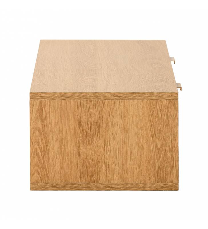 Consola Suspendida Recibidor Roble Layla Top Mueble 4
