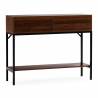 Consola Recibidor Nogal Auran Top Mueble
