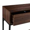 Consola Recibidor Nogal Auran Top Mueble Detalle