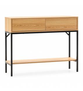 Consola Recibidor Roble Auran Top Mueble